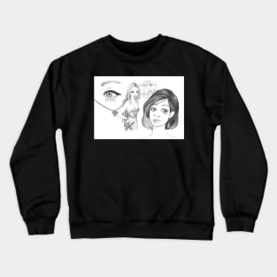 Loved, Precious Tears Crewneck Sweatshirt